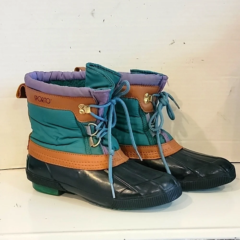 SPORTO WATERPROOF DUCK‎ BOOTS (sz. 7)